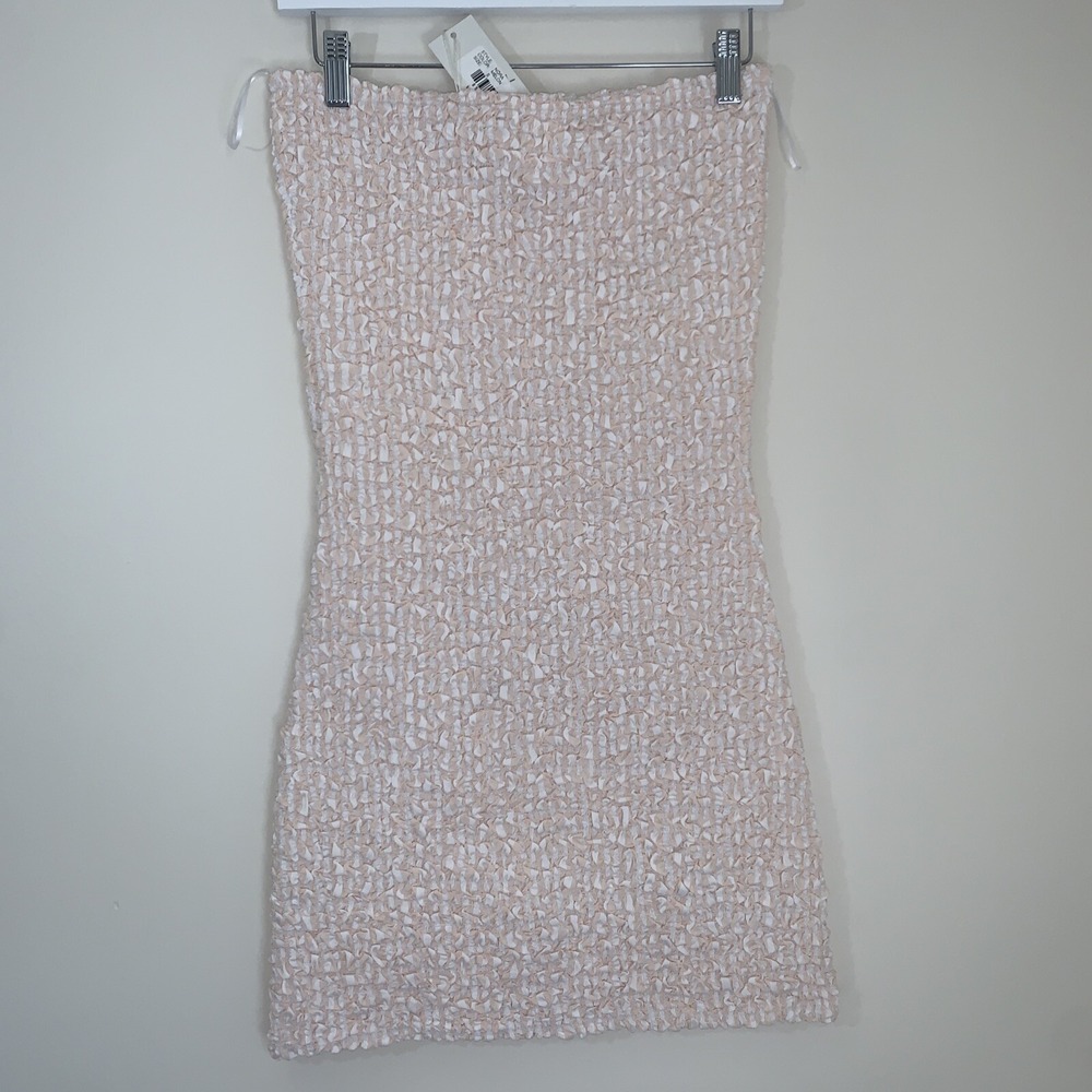Petersyn x Revolve Dress Womens Size Medium Nora Smocked Sleeveless Melon